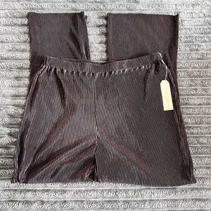 Nine Eight Black Dress Pants New Women’s Size Large Wide Leg